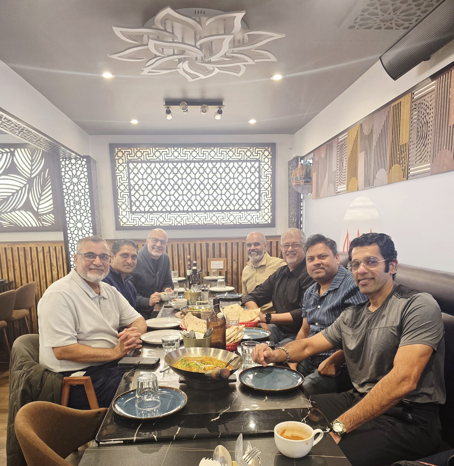 HHB Club Desi Nashta at Ambala after Sunday Badminton